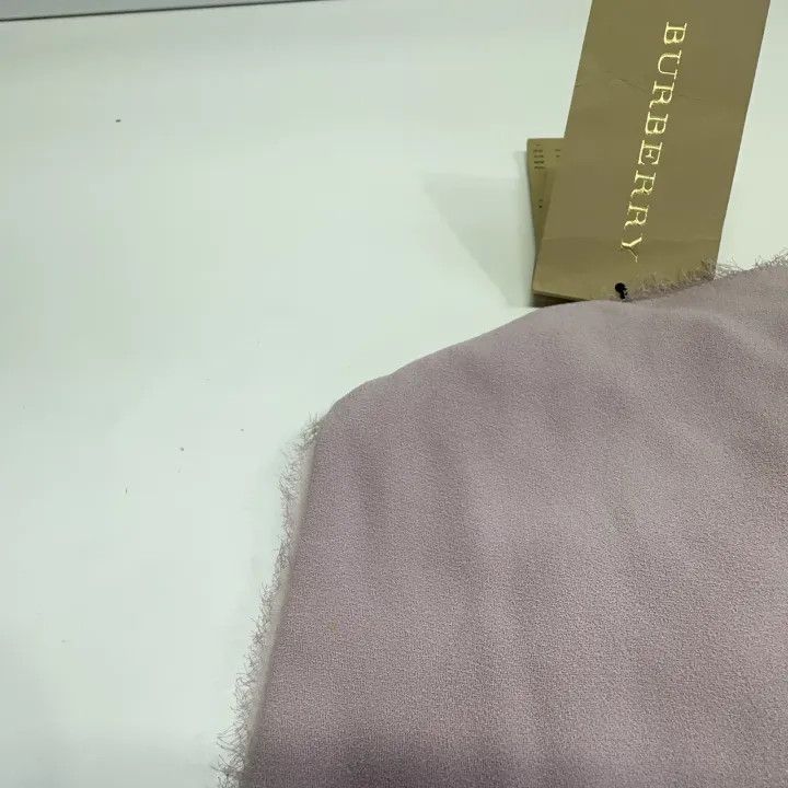 Burberry Pink Lace Trim Sleeveless Dress 0079