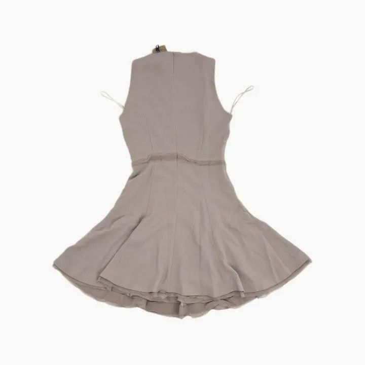 Burberry Pink Lace Trim Sleeveless Dress 0079