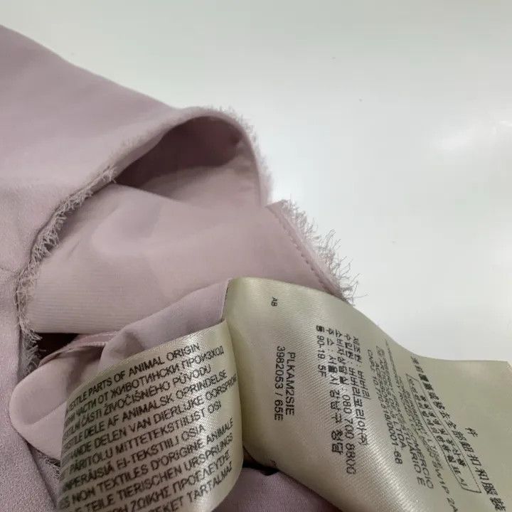 Burberry Burberry Pink Lace Trim Sleeveless Dress 0079 Size M / US 6-8 / IT 42-44 - 4 Thumbnail