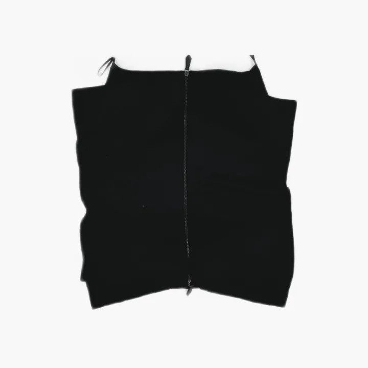 Burberry Burberry Irregular Diamond Skirt in Black 0079 Size 38" / US 16 / IT 52 - 3 Thumbnail