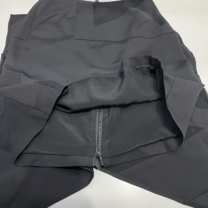 Burberry Burberry Irregular Diamond Skirt in Black 0079 Size 38" / US 16 / IT 52 - 7 Thumbnail
