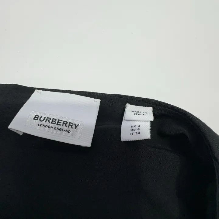 Burberry Burberry Irregular Diamond Skirt in Black 0079 Size 38" / US 16 / IT 52 - 4 Thumbnail