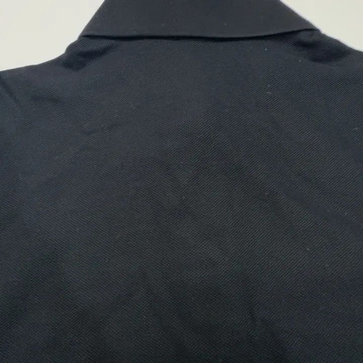 Burberry Burberry Embroidered Logo Black Polo Shirt 0079 Size XS / US 0-2 / IT 36-38 - 4 Thumbnail