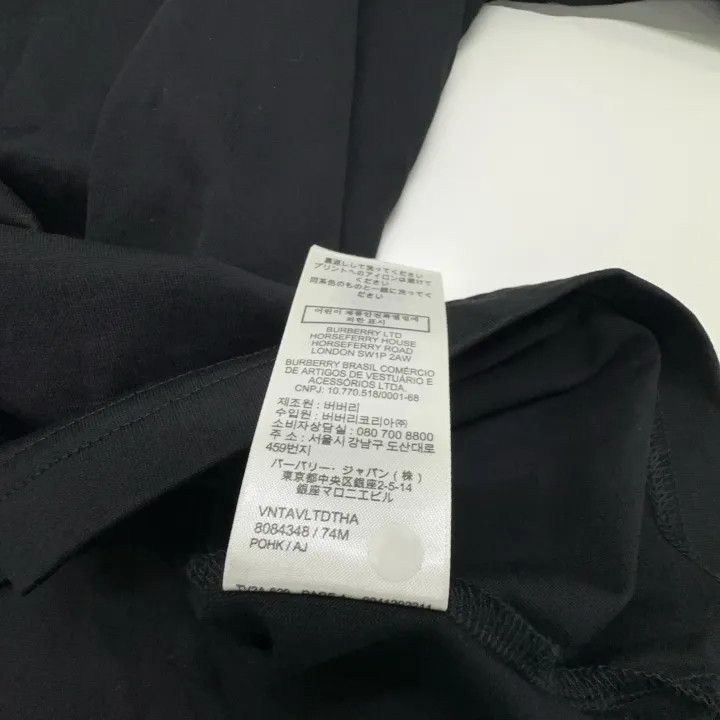 Burberry Burberry Logo Embellished Short Sleeve T-Shirt 0079 Size XS / US 0-2 / IT 36-38 - 5 Thumbnail