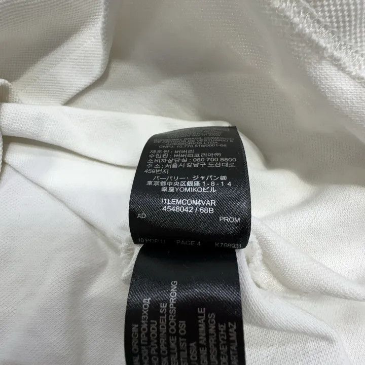 Burberry Burberry Logo Short Sleeve Polo Shirt 0079 Size XS / US 0-2 / IT 36-38 - 4 Thumbnail