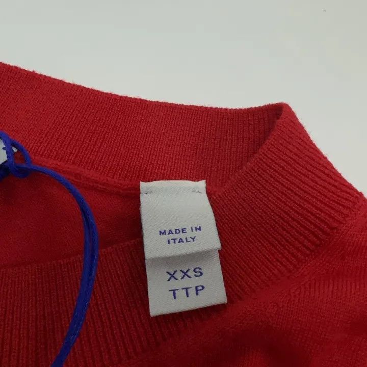 Burberry Burberry Red Long Sleeve Knit Sweater 0079 Size XXS / US 00 / IT 34 - 5 Thumbnail