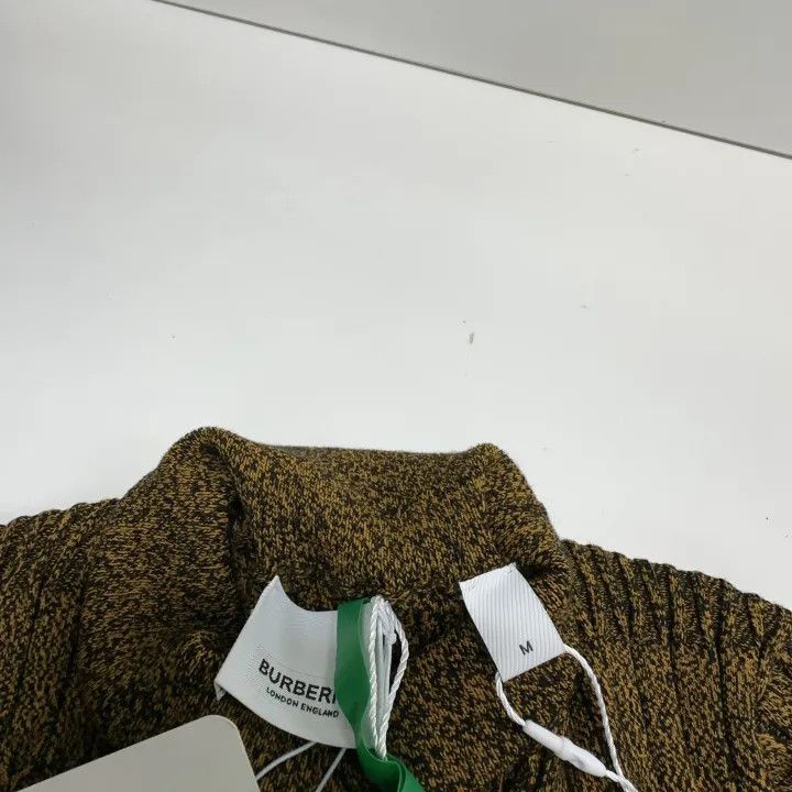 Burberry Burberry Functional Cotton Turtleneck Sweater 0079 Size M / US 6-8 / IT 42-44 - 4 Thumbnail