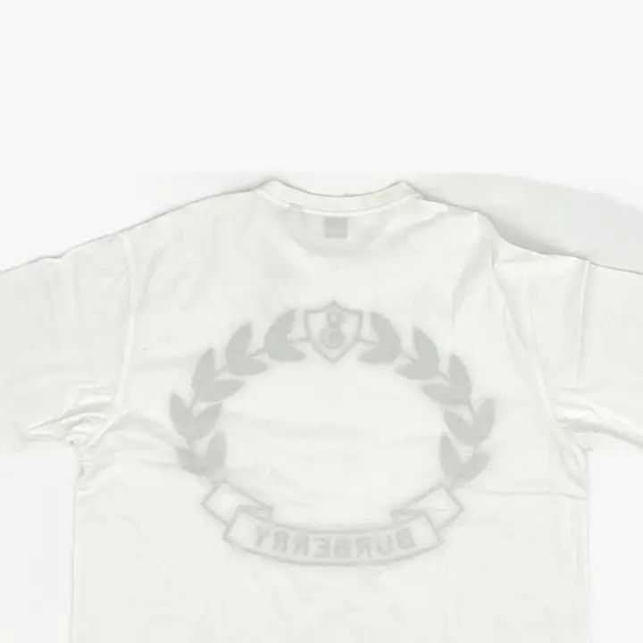 Burberry Burberry Logo Graphic Oversized T-Shirt 0079 Size L / US 10 / IT 46 - 4 Thumbnail