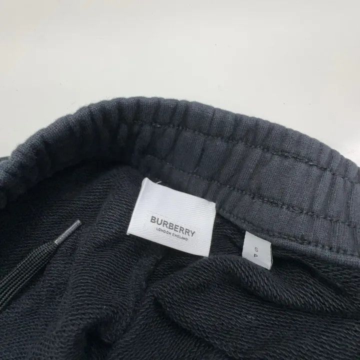 Burberry Burberry Logo Print Cotton Jogger Pants for Women 0079 Size 23" - 5 Thumbnail