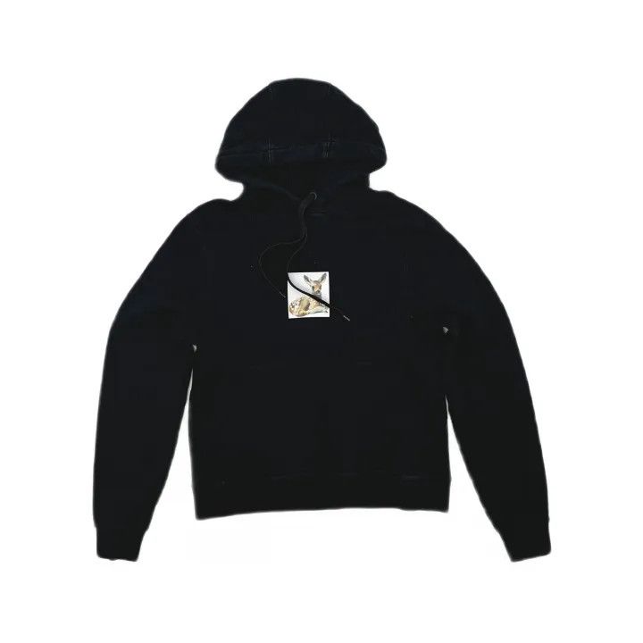 Burberry Burberry Black Deer Print Hoodie for Women 0079 Size S / US 4 / IT 40 - 2 Thumbnail