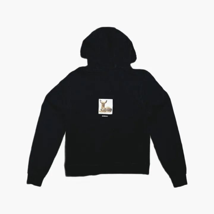 Burberry Burberry Black Deer Print Hoodie for Women 0079 Size S / US 4 / IT 40 - 3 Thumbnail