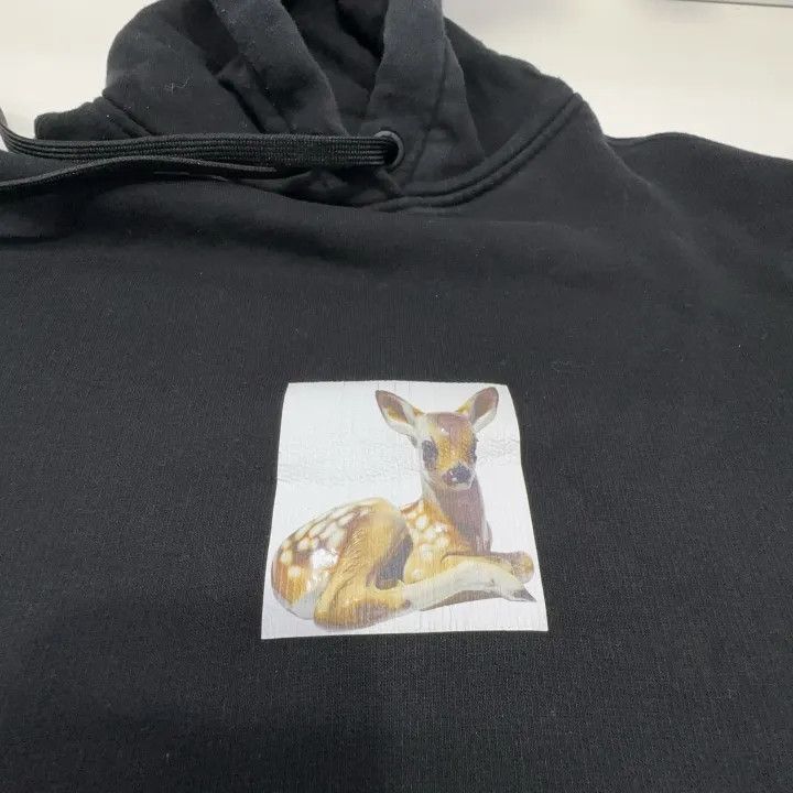 Burberry Burberry Black Deer Print Hoodie for Women 0079 Size S / US 4 / IT 40 - 8 Thumbnail