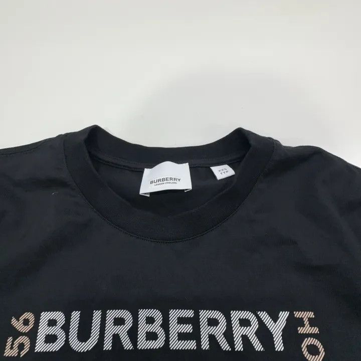 Burberry Burberry Black Graphic Print Short Sleeve T-shirt 0079 Size XXS / US 00 / IT 34 - 6 Thumbnail