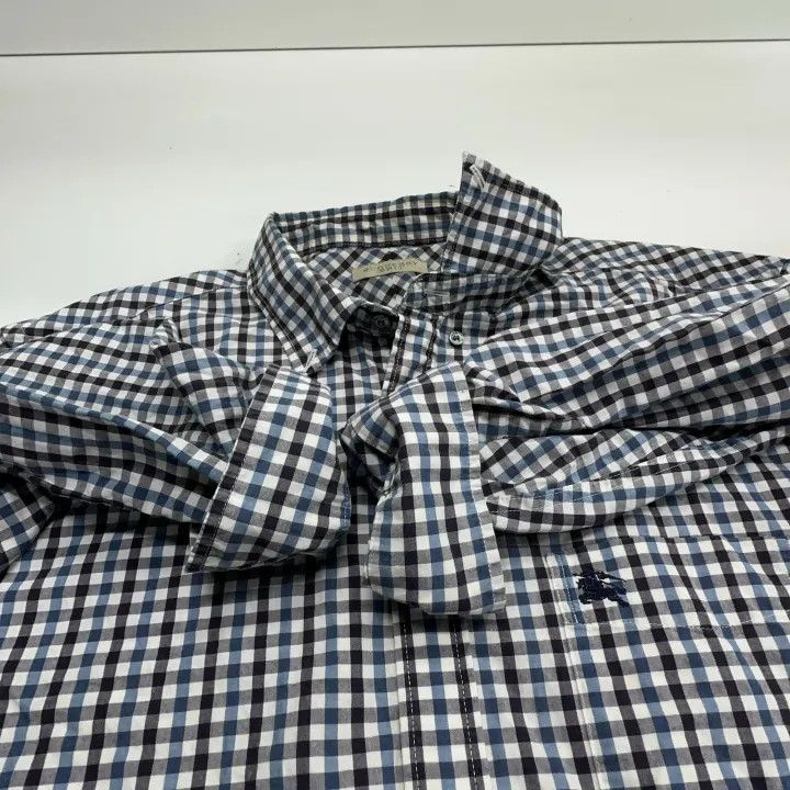 Burberry Burberry Casual Button-Up Long Sleeve Shirt 0079 Size XL / US 12-14 / IT 48-50 - 7 Thumbnail