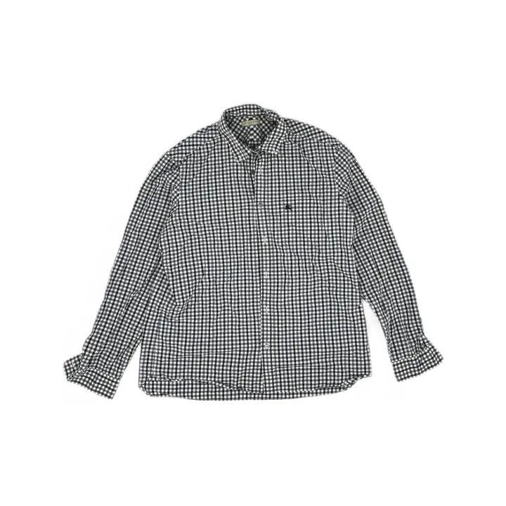 Burberry Burberry Casual Button-Up Long Sleeve Shirt 0079 Size XL / US 12-14 / IT 48-50 - 2 Thumbnail