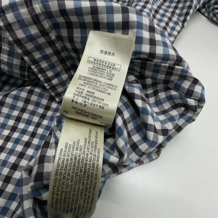 Burberry Burberry Casual Button-Up Long Sleeve Shirt 0079 Size XL / US 12-14 / IT 48-50 - 4 Thumbnail