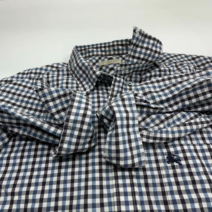 Burberry Burberry Casual Button-Up Long Sleeve Shirt 0079 Size XL / US 12-14 / IT 48-50 - 8 Thumbnail