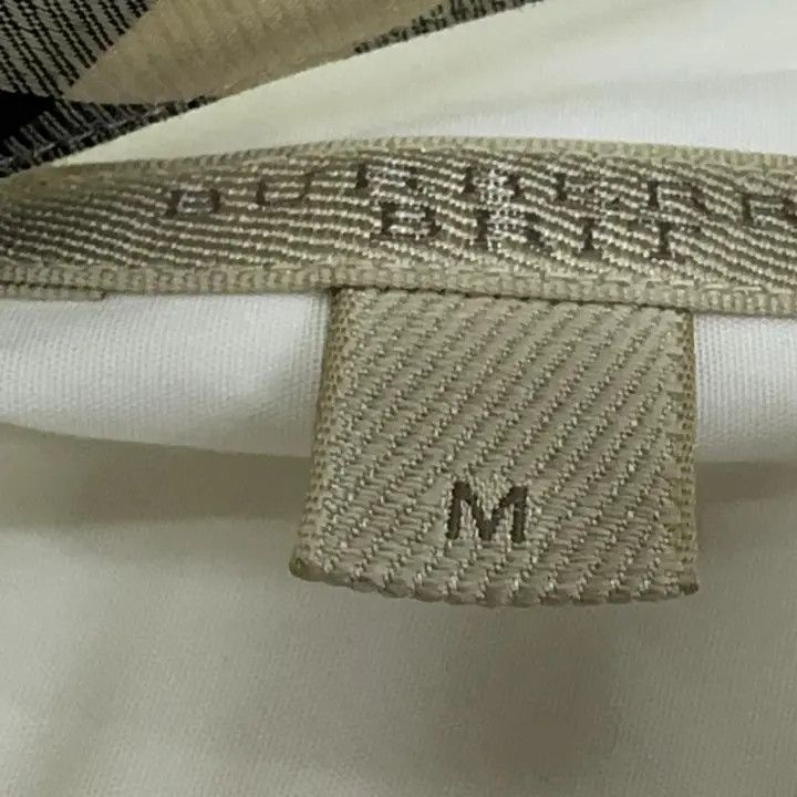 Burberry Burberry White Long Sleeve Button-Up Shirt 0079 Size M / US 6-8 / IT 42-44 - 8 Thumbnail