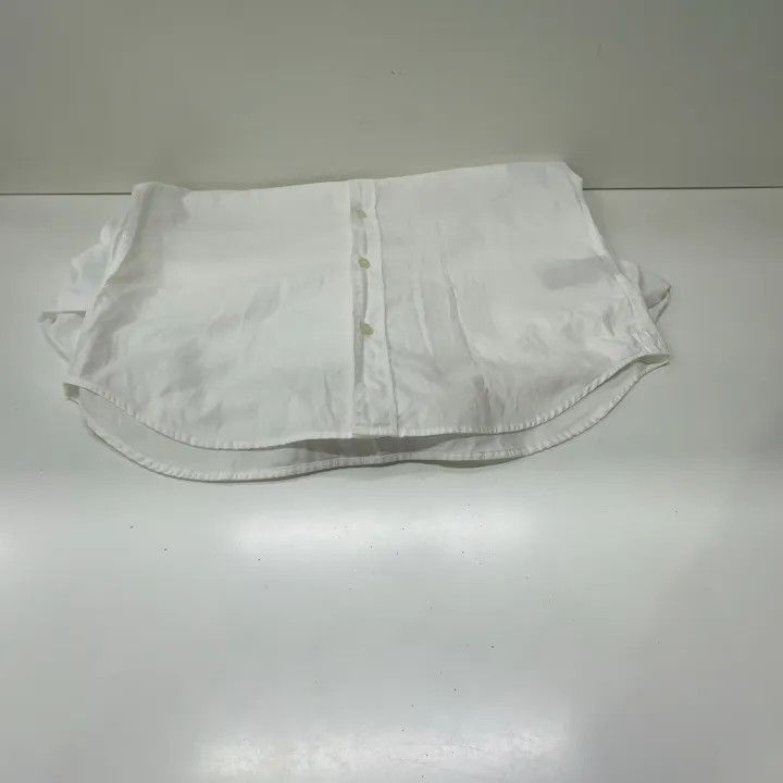 Burberry Burberry White Long Sleeve Button-Up Shirt 0079 Size M / US 6-8 / IT 42-44 - 10 Thumbnail