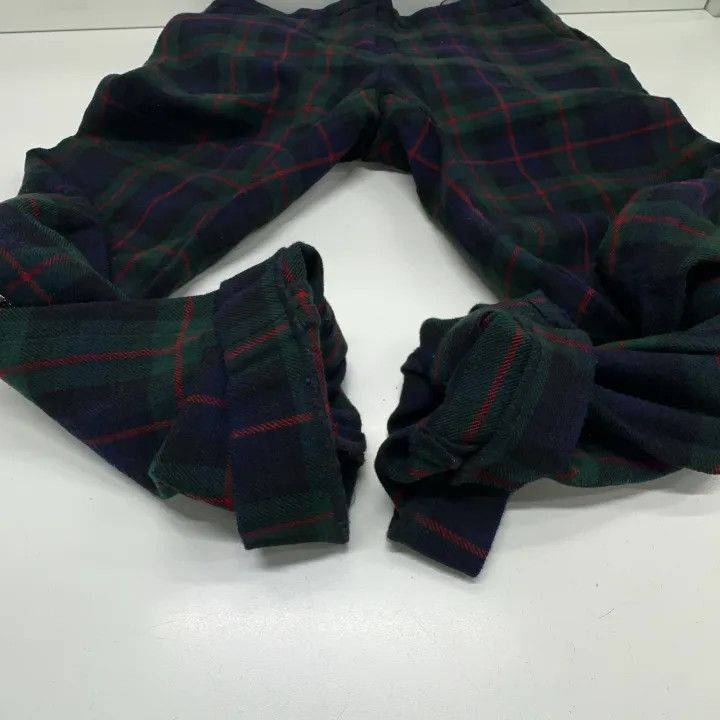 Burberry Burberry Navy Check Casual Pants for Women 0079 Size 23" - 6 Thumbnail