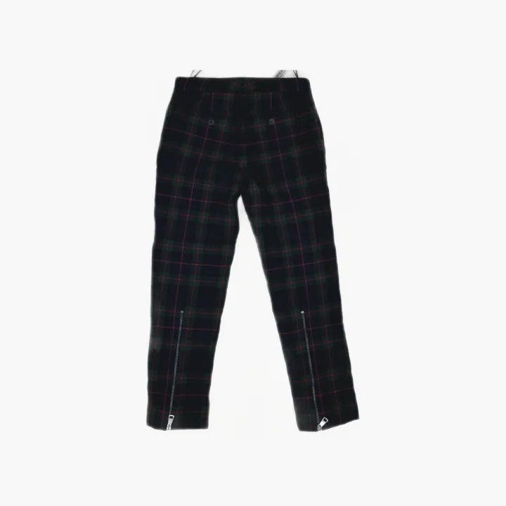 Burberry Burberry Navy Check Casual Pants for Women 0079 Size 23" - 3 Thumbnail