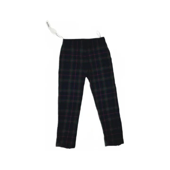 Burberry Burberry Navy Check Casual Pants for Women 0079 Size 23" - 2 Thumbnail