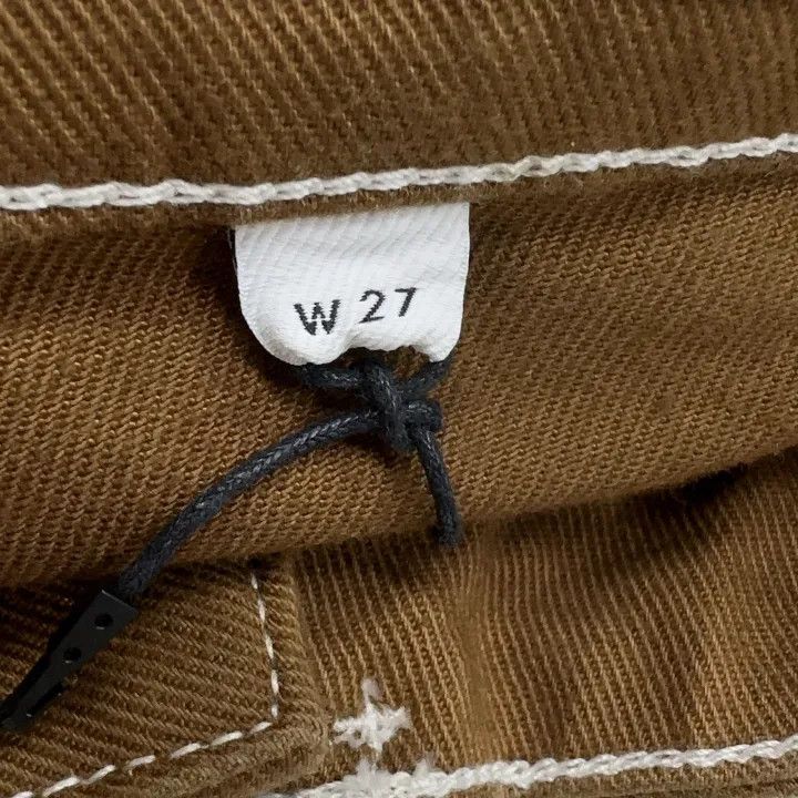 Burberry Burberry Brown Stretch Denim Pants for Women 0079 Size 27" / US 4 / IT 40 - 4 Thumbnail