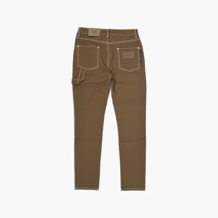 Burberry Burberry Brown Stretch Denim Pants for Women 0079 Size 27" / US 4 / IT 40 - 3 Thumbnail
