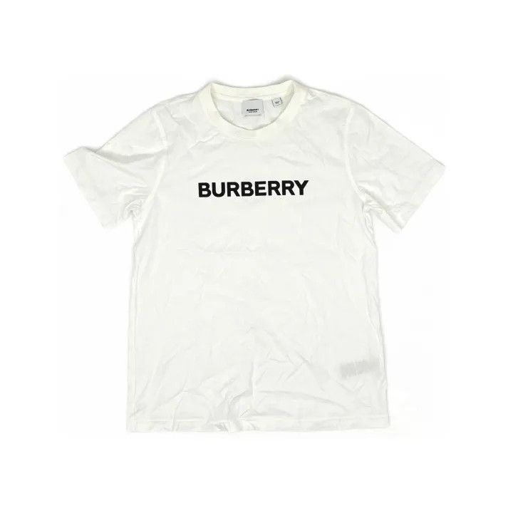 Burberry Burberry Logo Print Cotton T-Shirt for Women 0079 Size S / US 4 / IT 40 - 2 Thumbnail