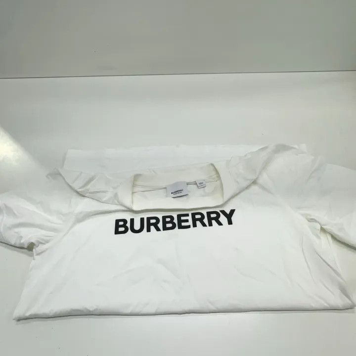 Burberry Burberry Logo Print Cotton T-Shirt for Women 0079 Size S / US 4 / IT 40 - 7 Thumbnail