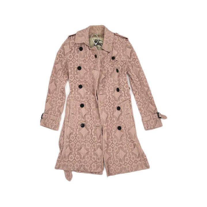 Burberry Burberry Stylish Casual Double-Breasted Coat 0079 Size S / US 4 / IT 40 - 2 Thumbnail