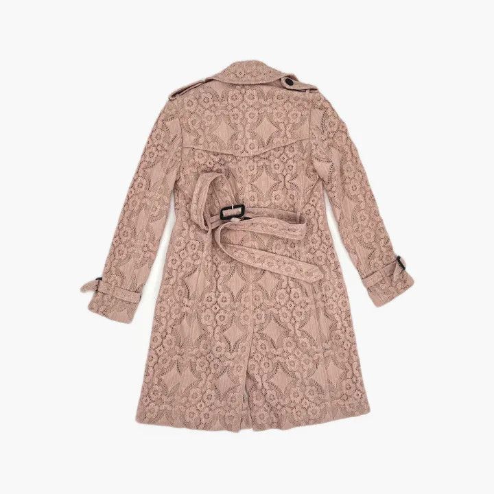 Burberry Burberry Stylish Casual Double-Breasted Coat 0079 Size S / US 4 / IT 40 - 3 Thumbnail