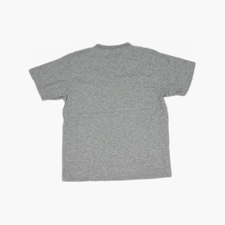 Burberry Burberry Gray Pocket Detail Cotton T-Shirt 0079 Size XS / US 0-2 / IT 36-38 - 3 Thumbnail