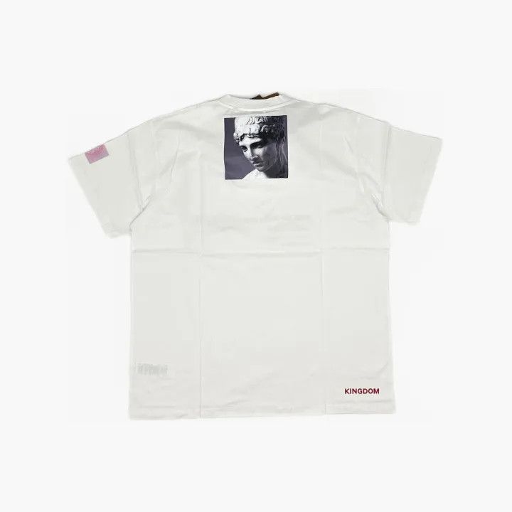 Burberry Burberry White Graphic Print Short Sleeve T-Shirt 0079 Size M / US 6-8 / IT 42-44 - 3 Thumbnail