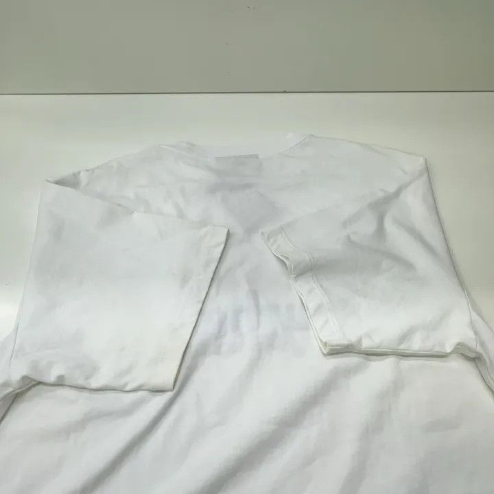 Burberry Burberry Logo Embroidered Short Sleeve T-Shirt 0079 Size L / US 10 / IT 46 - 12 Thumbnail