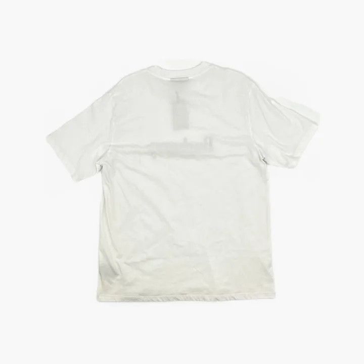 Burberry Burberry Logo Embroidered Short Sleeve T-Shirt 0079 Size L / US 10 / IT 46 - 3 Thumbnail