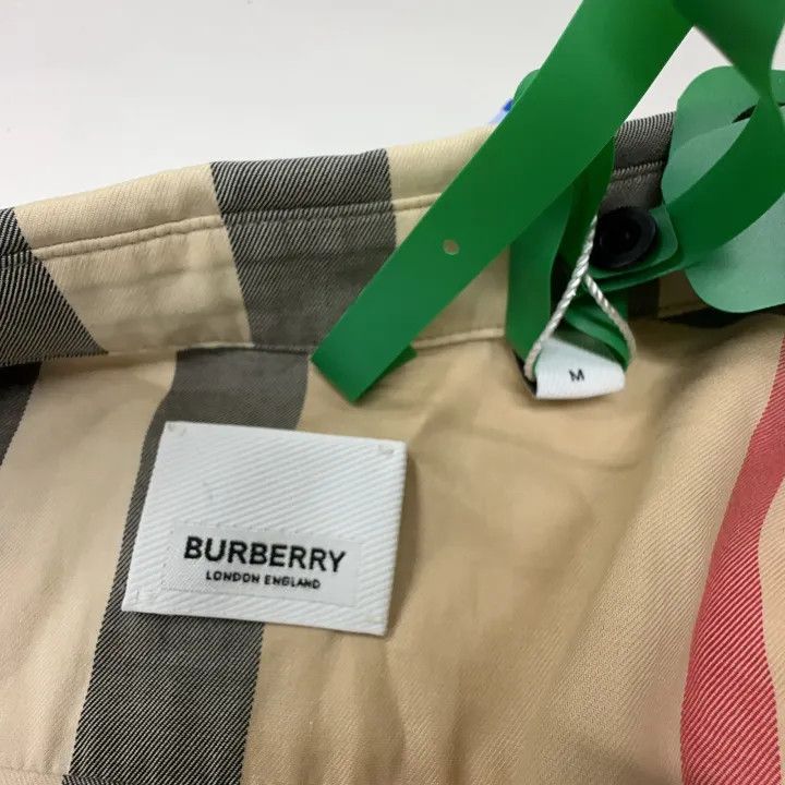 Burberry Burberry Plaid Long Sleeve Shirt with Waist Detail 0079 Size M / US 6-8 / IT 42-44 - 4 Thumbnail