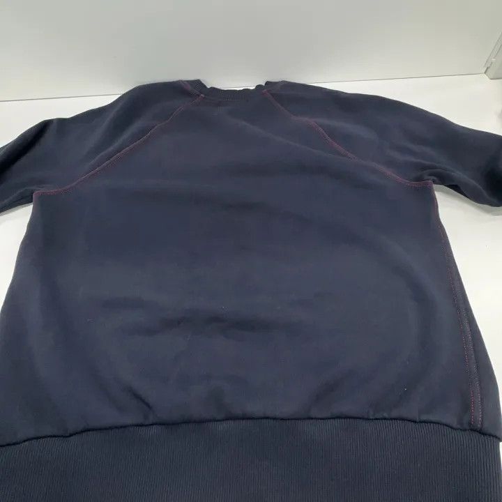 Burberry Burberry Black Logo Embroidered Sweatshirt 0079 Size L / US 10 / IT 46 - 12 Thumbnail
