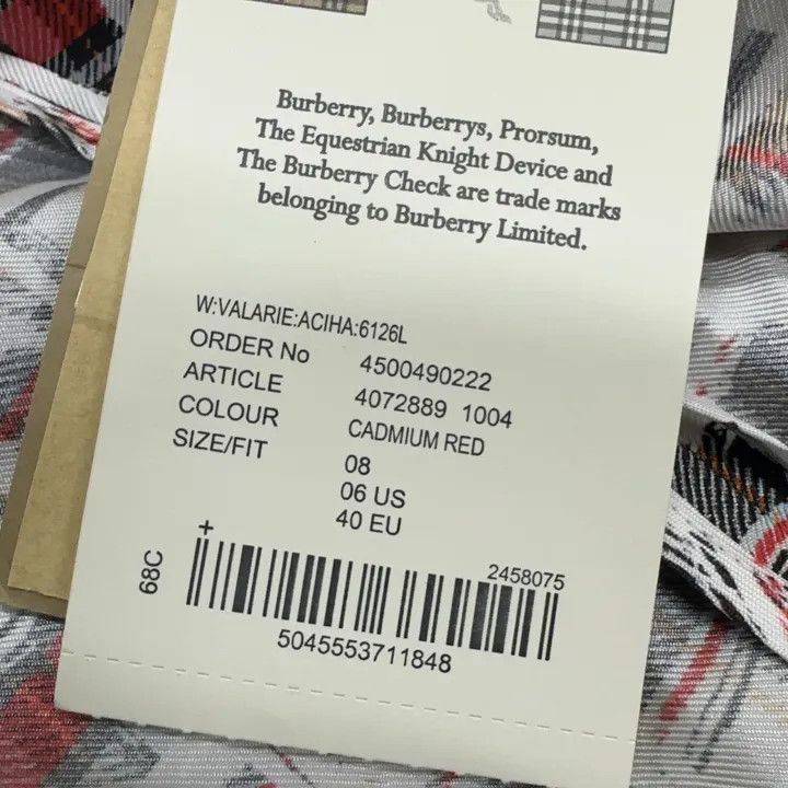 Burberry Burberry Casual Fashion Versatile Dress 0079 Size M / US 6-8 / IT 42-44 - 6 Thumbnail