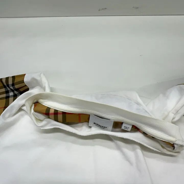 Burberry Burberry Vintage Classic Check Cotton T-Shirt 0079 Size L / US 10 / IT 46 - 7 Thumbnail