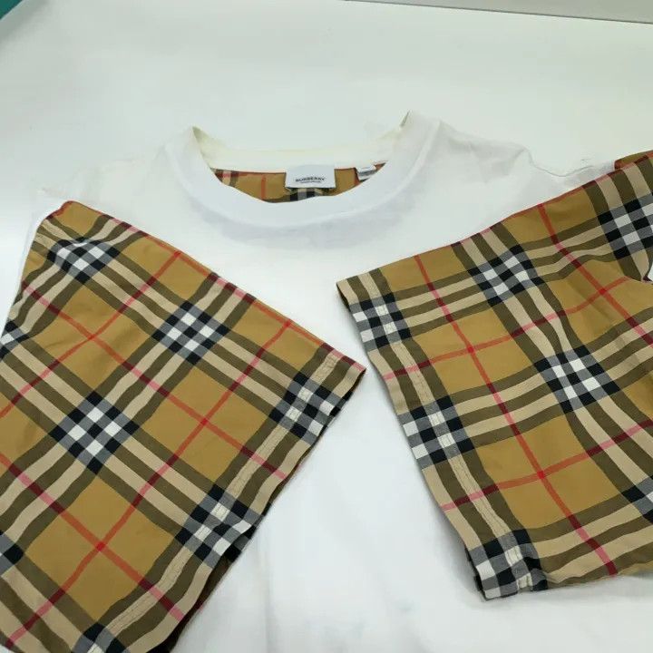 Burberry Burberry Vintage Classic Check Cotton T-Shirt 0079 Size L / US 10 / IT 46 - 9 Thumbnail