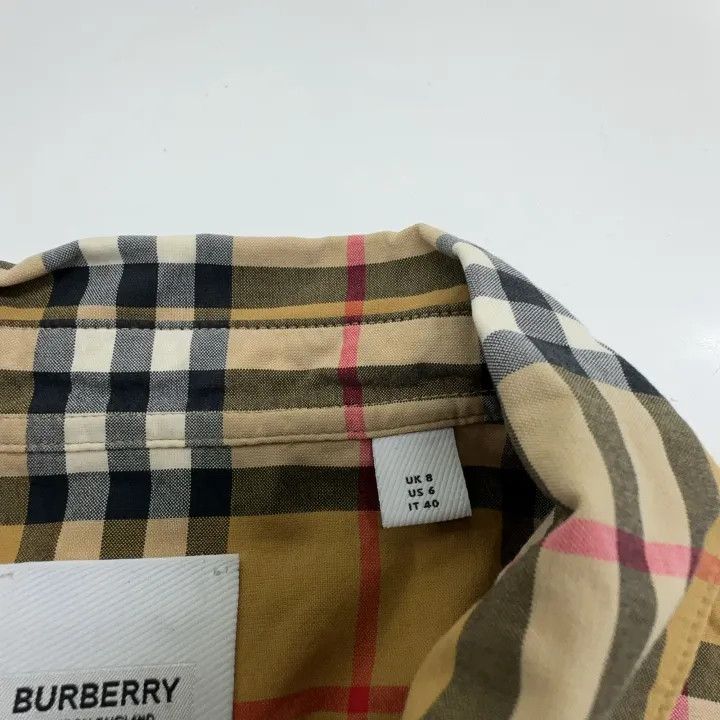 Burberry Burberry Classic Check Long Sleeve Shirt 0079 Size M / US 6-8 / IT 42-44 - 5 Thumbnail