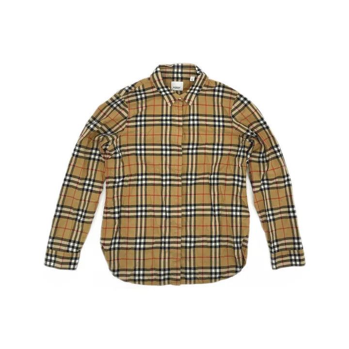 Burberry Burberry Classic Check Long Sleeve Shirt 0079 Size M / US 6-8 / IT 42-44 - 2 Thumbnail