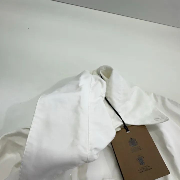 Burberry Burberry SS23 White Casual Lace Shirt 0079 Size M / US 6-8 / IT 42-44 - 8 Thumbnail