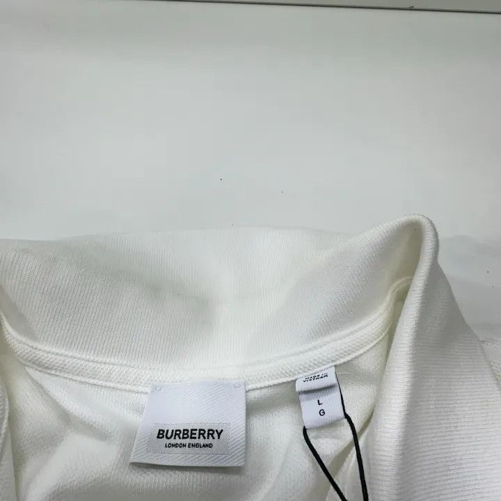 Burberry Burberry SS23 Logo Print Short Sleeve Polo Shirt 0079 Size L / US 10 / IT 46 - 10 Thumbnail