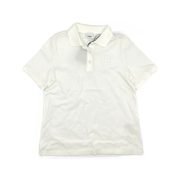 Burberry Burberry SS23 Logo Print Short Sleeve Polo Shirt 0079 Size L / US 10 / IT 46 - 2 Thumbnail