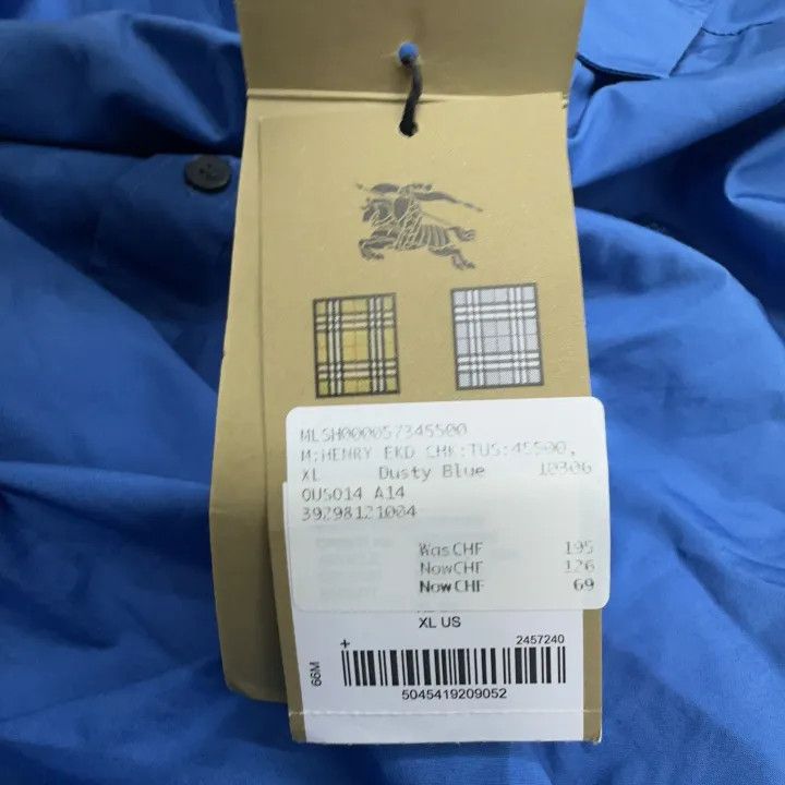 Burberry Burberry Casual Long Sleeve Shirt 0079 Size XL / US 12-14 / IT 48-50 - 3 Thumbnail