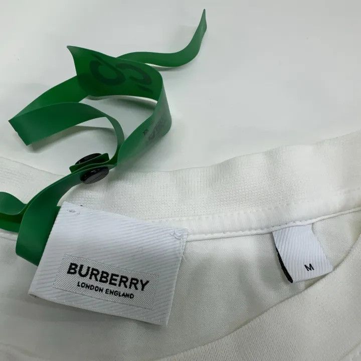 Burberry Burberry SS21 Check Sleeve T-Shirt for Women 0079 Size M / US 6-8 / IT 42-44 - 7 Thumbnail