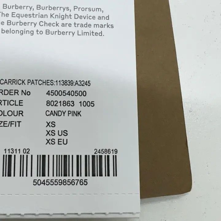 Burberry Burberry Color Block Short Sleeve T-Shirt 0079 Size XS / US 0-2 / IT 36-38 - 9 Thumbnail
