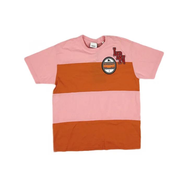 Burberry Burberry Color Block Short Sleeve T-Shirt 0079 Size XS / US 0-2 / IT 36-38 - 2 Thumbnail